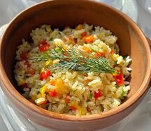 Рис с овощами 