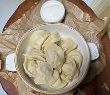 Пельмени из мяса цыплёнка