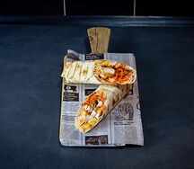 Шаурма куриная на мангале 