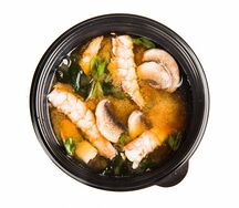 Мисо с креветками