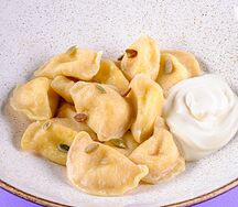 Вареники с адыгейским сыром