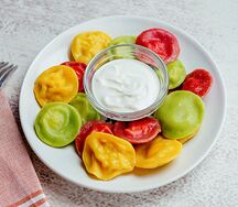 Пельмешки детские цветные
