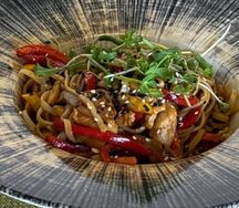 Удон с морепродуктами