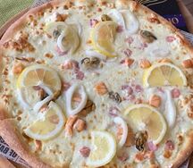Пицца с морепродуктами