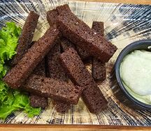 Гренки чесночные