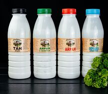 Айран с зеленью