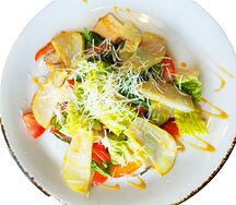 Салат с цыпленком и грушей