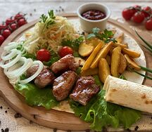 Комбо-набор Шашлык из свинины с гарниром