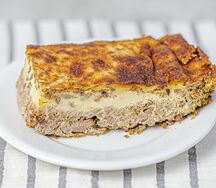 Запеканка из куриной печени
