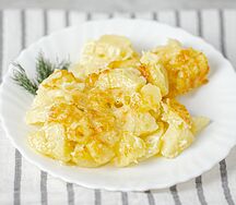 Картофель запеченный по-домашнему