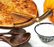 Осетинский пирог Насджын