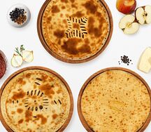 Комбо осетинских пирогов Фыджин, Уалибах и Фыткуджын