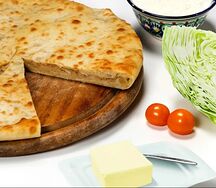 Осетинский пирог с капустой Кабускаджын