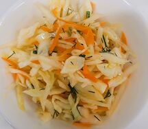 Салат Капуста с морковью