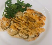 Филе цыпленка с маринованным огурцом