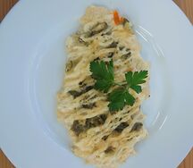 Филе цыпленка с грибами