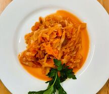 Капуста тушеная