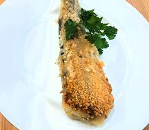 Минтай жареный