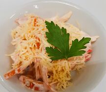 Салат Красное море