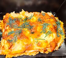 Запеканка с мясом 