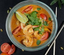 Карри Тайское с креветками