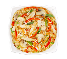 Wok с рисом классический