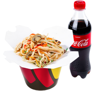 Комбо с coca-cola 0.5 л