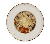 Паста с курочкой и грибами