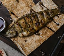 Шашлык из речной форели