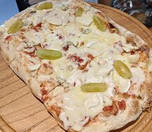 Римская пицца Четыре сыра