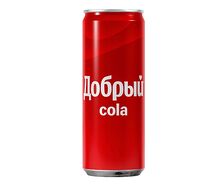 Добрый кола 0.33л ж/б