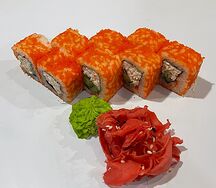 Калифорния с крабом