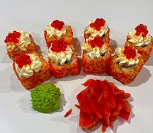 Лосось и икра