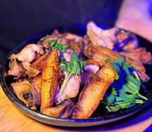 Сковородка с говядиной 