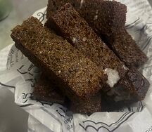 Гренки чесночные