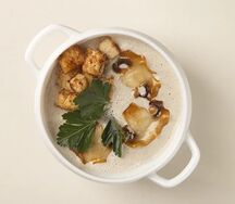 Крем-суп из шампиньонов