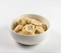 Пельмени с бараниной и мятой