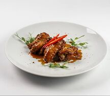 Крылья куриные в соусе терияки