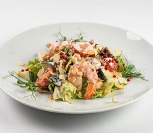 Салат с морепродуктами