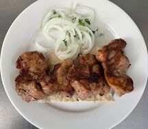 Шашлык из cвинoй шейки