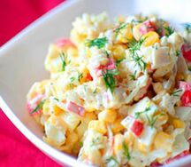 Салат Крабовый