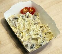 Курица и грибы