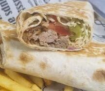 Шаурма с мясом из смокера (свинина)