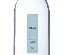  Вода Edis с газом
