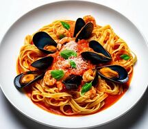 Паста Морской дуэт
