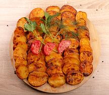 Картофель на мангале
