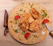 Шашлык из куриной грудки