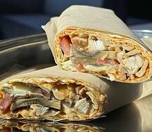 Шаурма куриная с грибами и сыром L