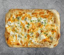 Римская пицца 4 сыра