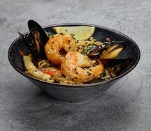 WOK-удон с морепродуктами